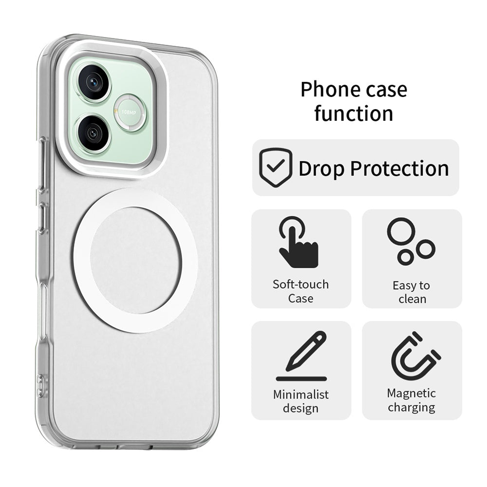 MagSafe Case for Honor 600 Pro / 600, Techsuit, CandyCase, White