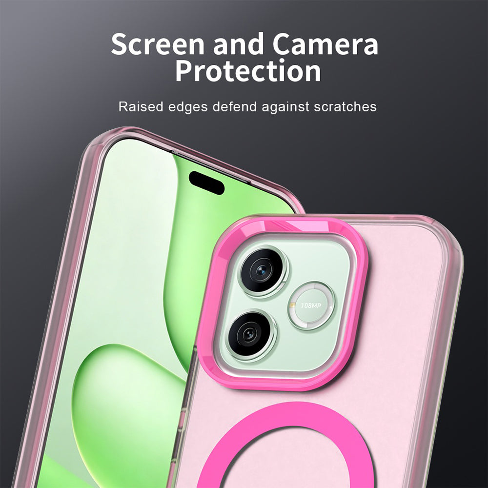 MagSafe Case for Honor 600 Pro / 600, Techsuit, CandyCase, Pink