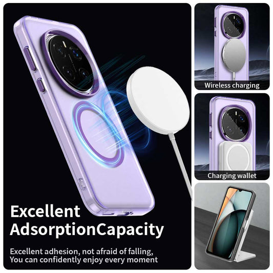 Custodia MagSafe per Honor Magic7 Pro, Techsuit, CandyCase, Viola