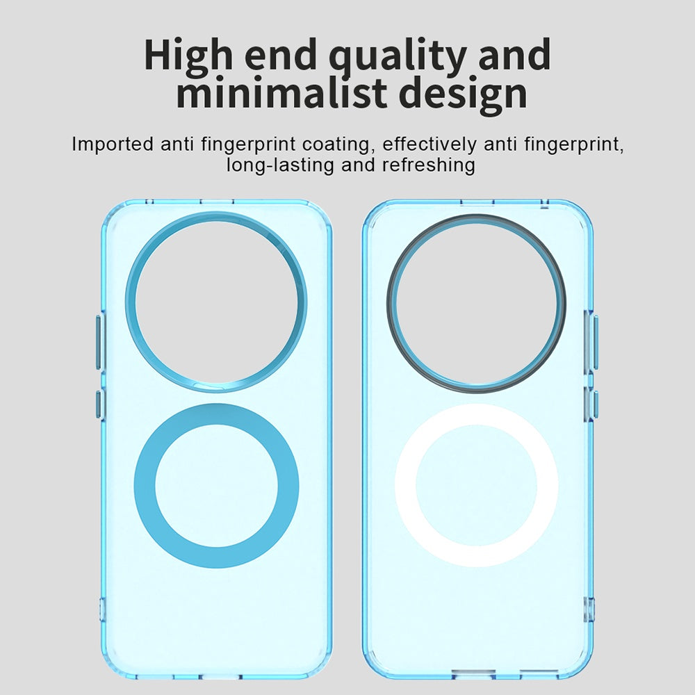 Custodia MagSafe per Honor Magic8 Lite, Techsuit, CandyCase, Blu