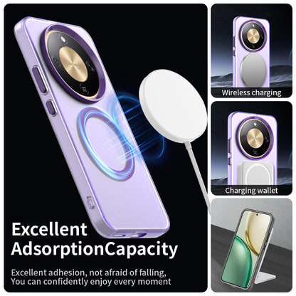 Custodia MagSafe per Honor Magic8 Lite, Techsuit, CandyCase, Viola