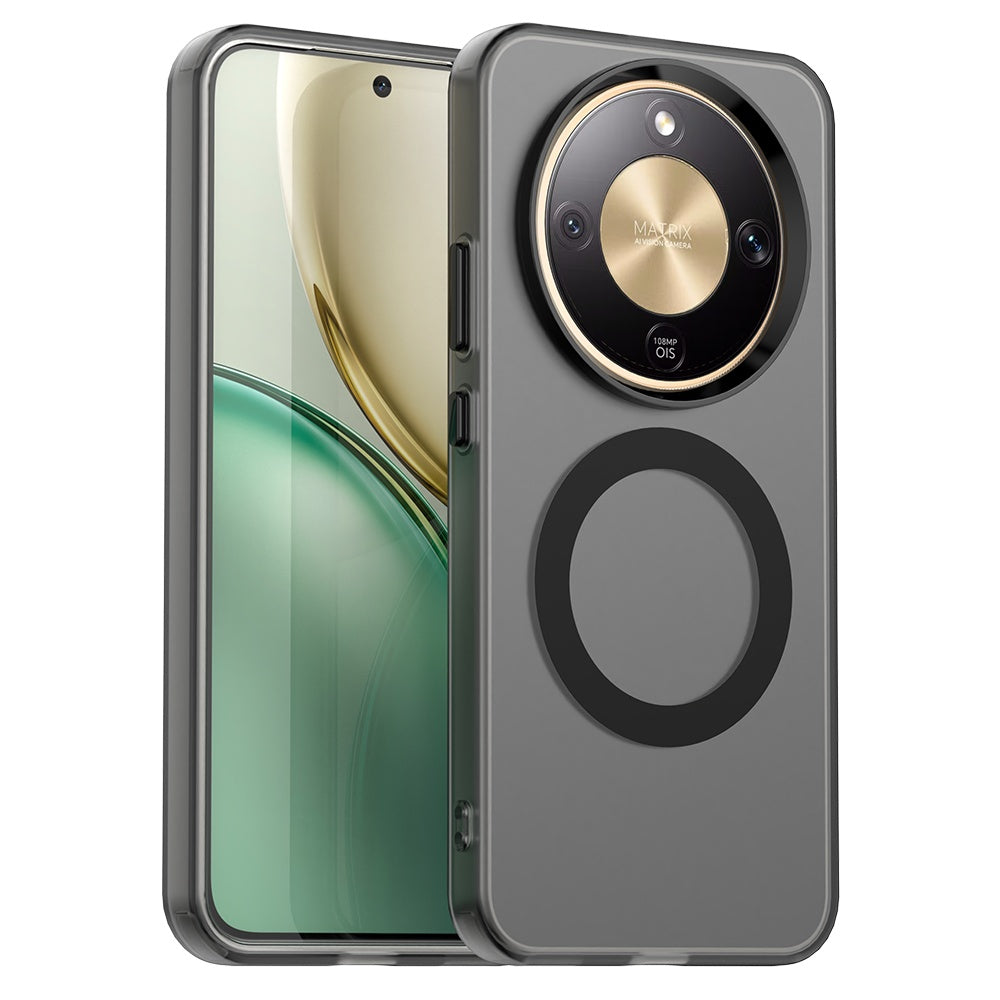 Custodia MagSafe per Honor Magic8 Lite, Techsuit, CandyCase, Nera