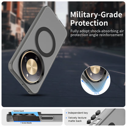 Custodia MagSafe per Honor Magic8 Lite, Techsuit, CandyCase, Nera