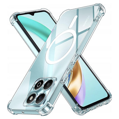 Custodia MagSafe per Honor X6b, Techsuit, Antiurto, Trasparente