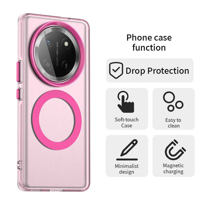 MagSafe Case for Honor X9c / Magic7 Lite, Techsuit, CandyCase, Pink