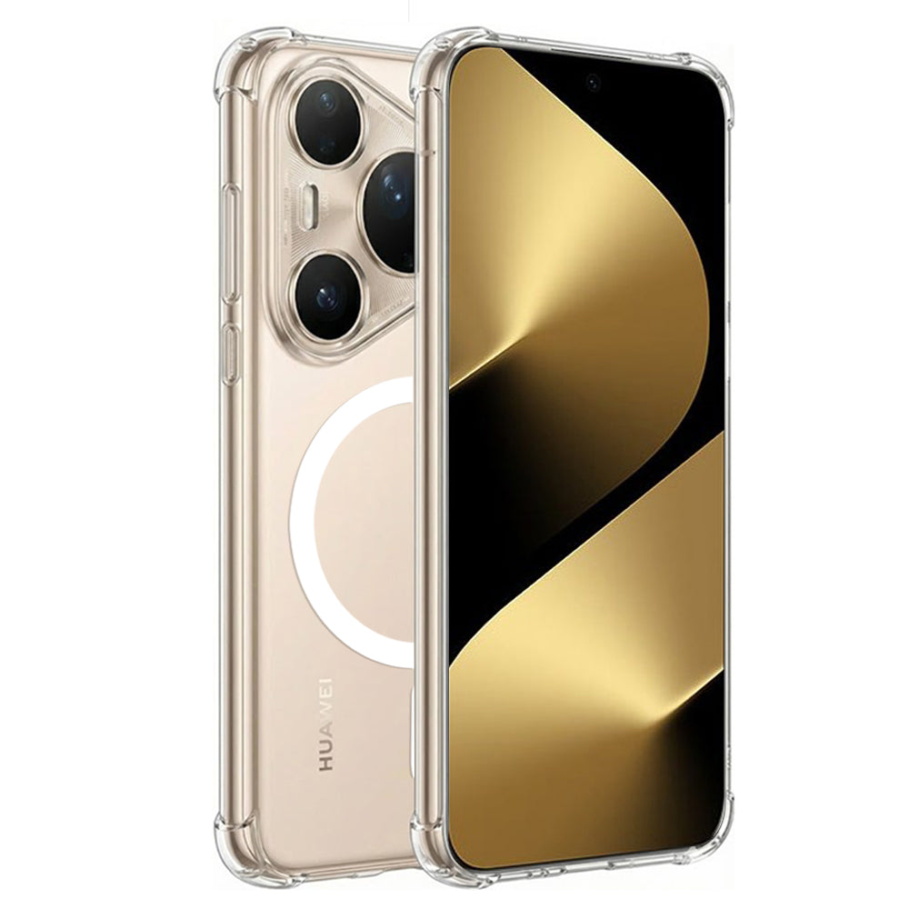 Custodia MagSafe per Huawei Pura 80 Ultra, Techsuit, Antiurto, Trasparente