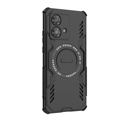 Custodia MagSafe per Motorola Edge 40 Neo, Techsuit, ArmorMag, Nera