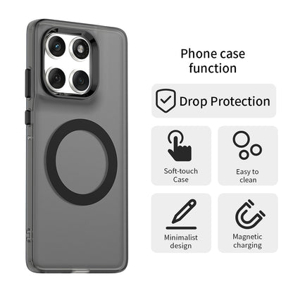 Custodia MagSafe per Motorola Edge 60 Fusion / Edge 60, Techsuit, CandyCase, Nera