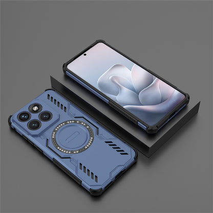 Custodia MagSafe per Motorola Edge 70 Fusion, Techsuit, ArmorMag, Blu