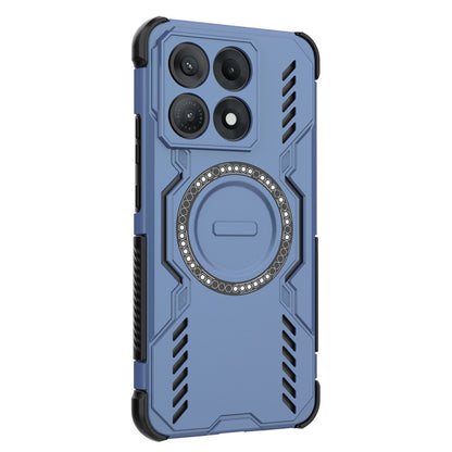 Custodia MagSafe per Motorola Edge 70 Max, Techsuit, ArmorMag, Blu