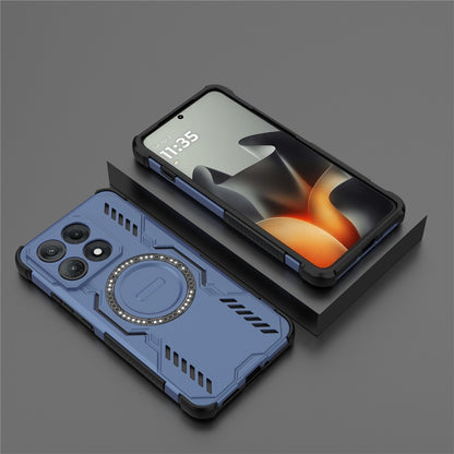 Custodia MagSafe per Motorola Edge 70 Max, Techsuit, ArmorMag, Blu