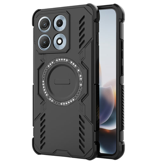 Custodia MagSafe per Motorola Edge 70 Max, Techsuit, ArmorMag, Nera
