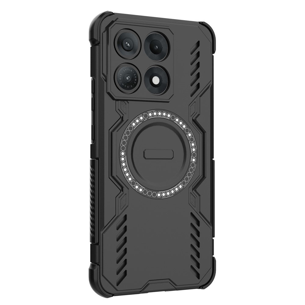 Custodia MagSafe per Motorola Edge 70 Max, Techsuit, ArmorMag, Nera