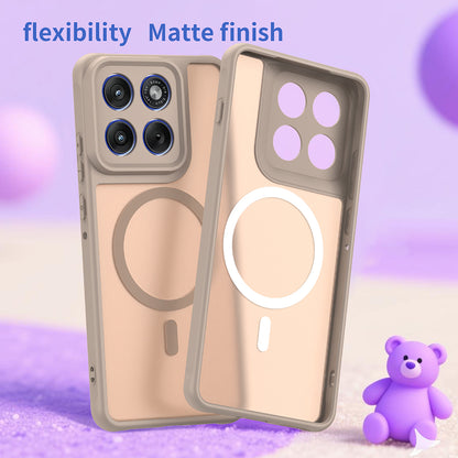 Custodia MagSafe per Motorola Edge 70, Techsuit, HaloFrost II, Dorata