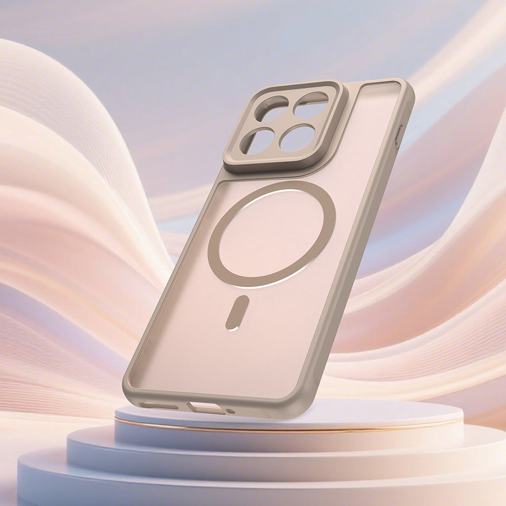 Custodia MagSafe per Motorola Edge 70, Techsuit, HaloFrost II, Dorata