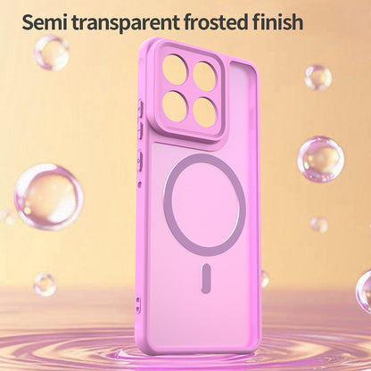 Custodia MagSafe per Motorola Edge 70, Techsuit, HaloFrost II, Rosa