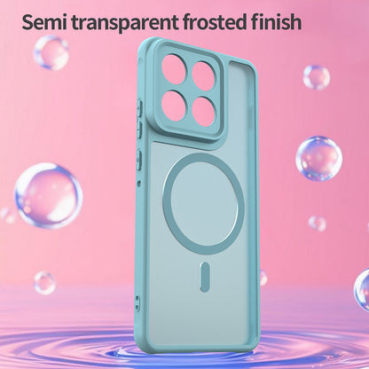 Custodia MagSafe per Motorola Edge 70, Techsuit, HaloFrost II, Verde Chiaro