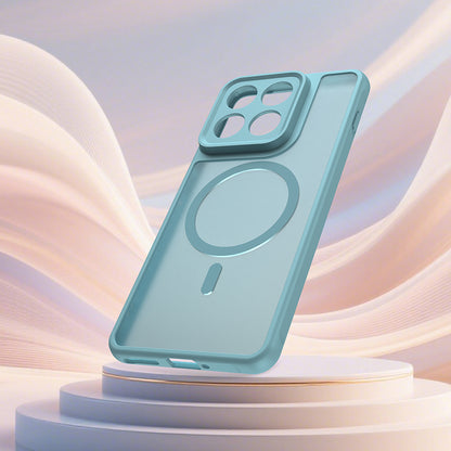 Custodia MagSafe per Motorola Edge 70, Techsuit, HaloFrost II, Verde Chiaro