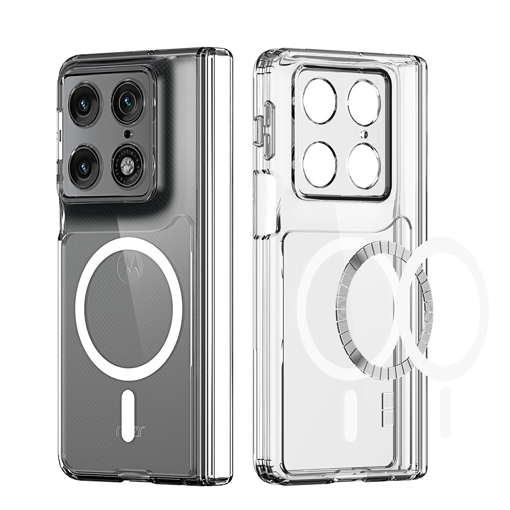 Custodia MagSafe per Motorola Razr Fold, DUX DUCIS, Clin, Trasparente