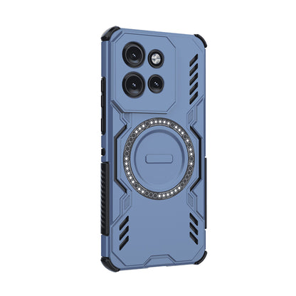 Custodia MagSafe per Motorola ThinkPhone 25 / Edge 50 Neo, Techsuit, ArmorMag, Blu