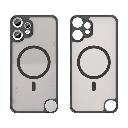 Custodia MagSafe per Nothing CMF Phone 2 Pro, Techsuit, HaloFrost II, Nera