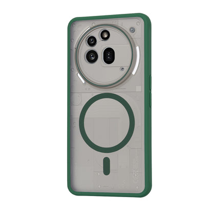 Custodia MagSafe per Nothing Phone (3a) Pro, Techsuit, HaloFrost, Verde