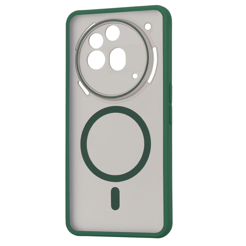 Custodia MagSafe per Nothing Phone (3a) Pro, Techsuit, HaloFrost, Verde