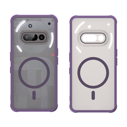 Custodia MagSafe per Nothing Phone (3a), Techsuit, HaloFrost II, Viola