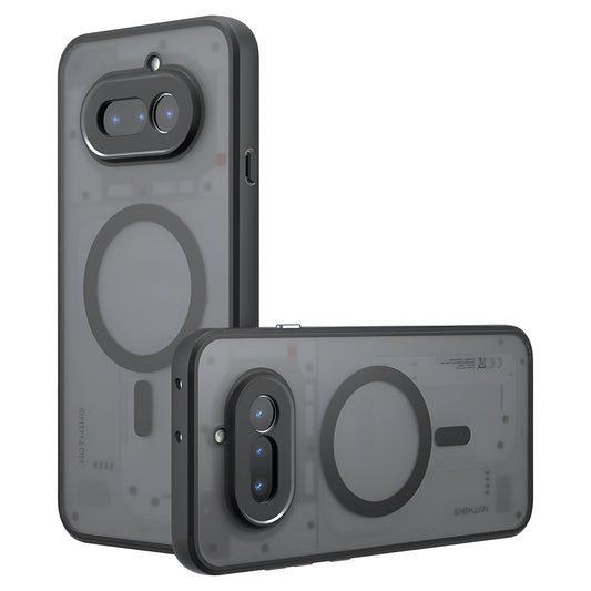 MagSafe Case for Nothing Phone (4a), Techsuit, PureFrost, Satin Black