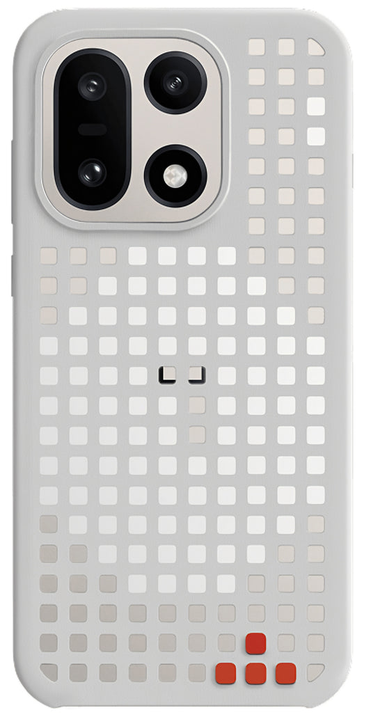 Custodia per OnePlus 15, Hole Pattern Magnetic, Grigio 5431102022