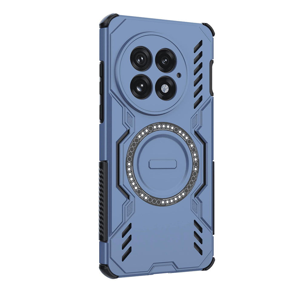 Custodia MagSafe per OnePlus 13, Techsuit, ArmorMag, Blu