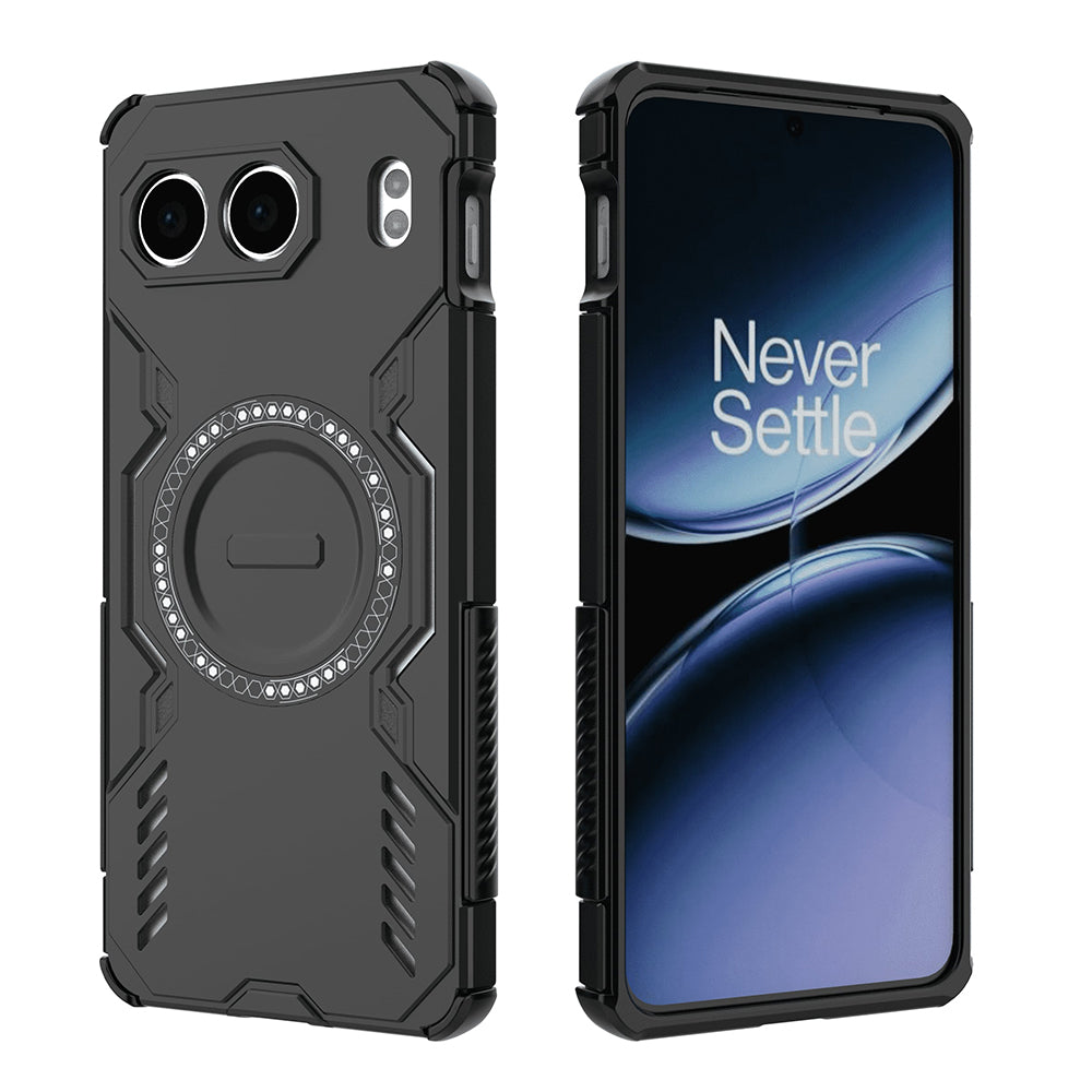 Custodia MagSafe per OnePlus Nord 4, Techsuit, ArmorMag, Nera