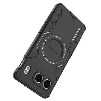 Custodia MagSafe per OnePlus Nord 4, Techsuit, ArmorMag, Nera