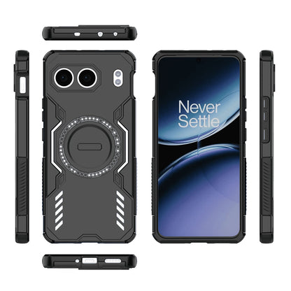 Custodia MagSafe per OnePlus Nord 4, Techsuit, ArmorMag, Nera