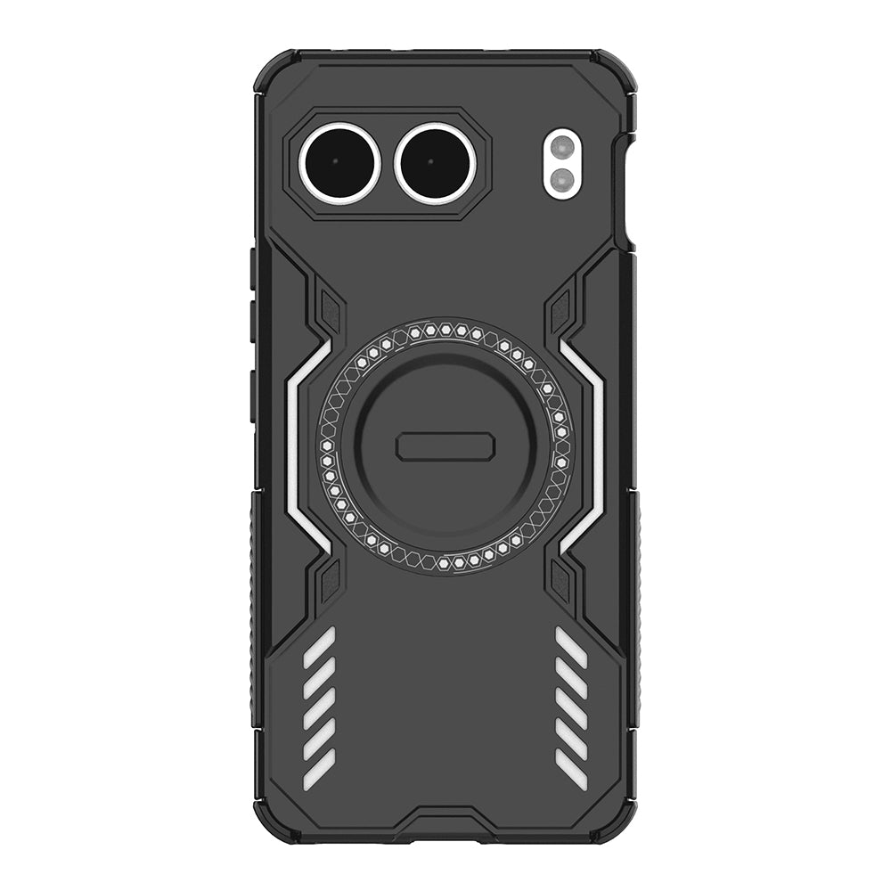 Custodia MagSafe per OnePlus Nord 4, Techsuit, ArmorMag, Nera