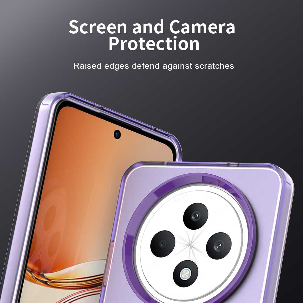 Custodia MagSafe per Oppo A3 4G / A3 5G, Techsuit, CandyCase, Viola