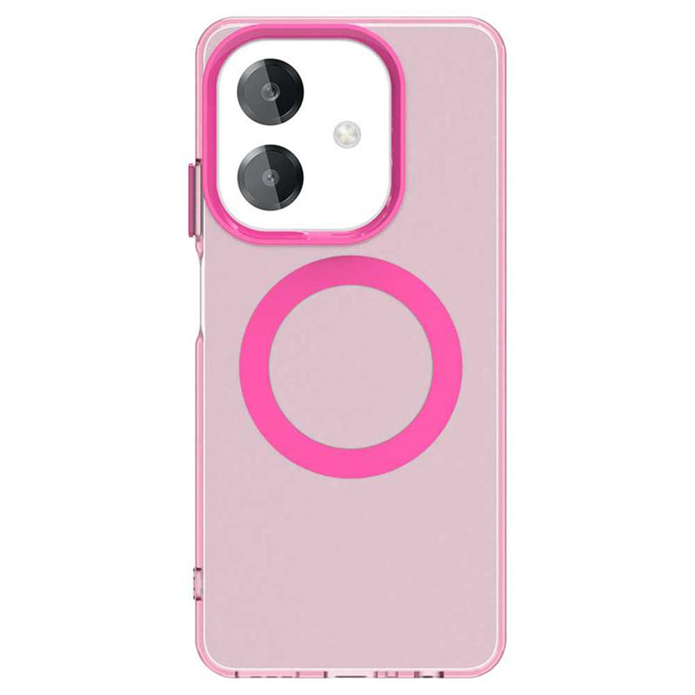 Custodia MagSafe per Oppo A3 4G / A3 5G, Techsuit, CandyCase, Rosa