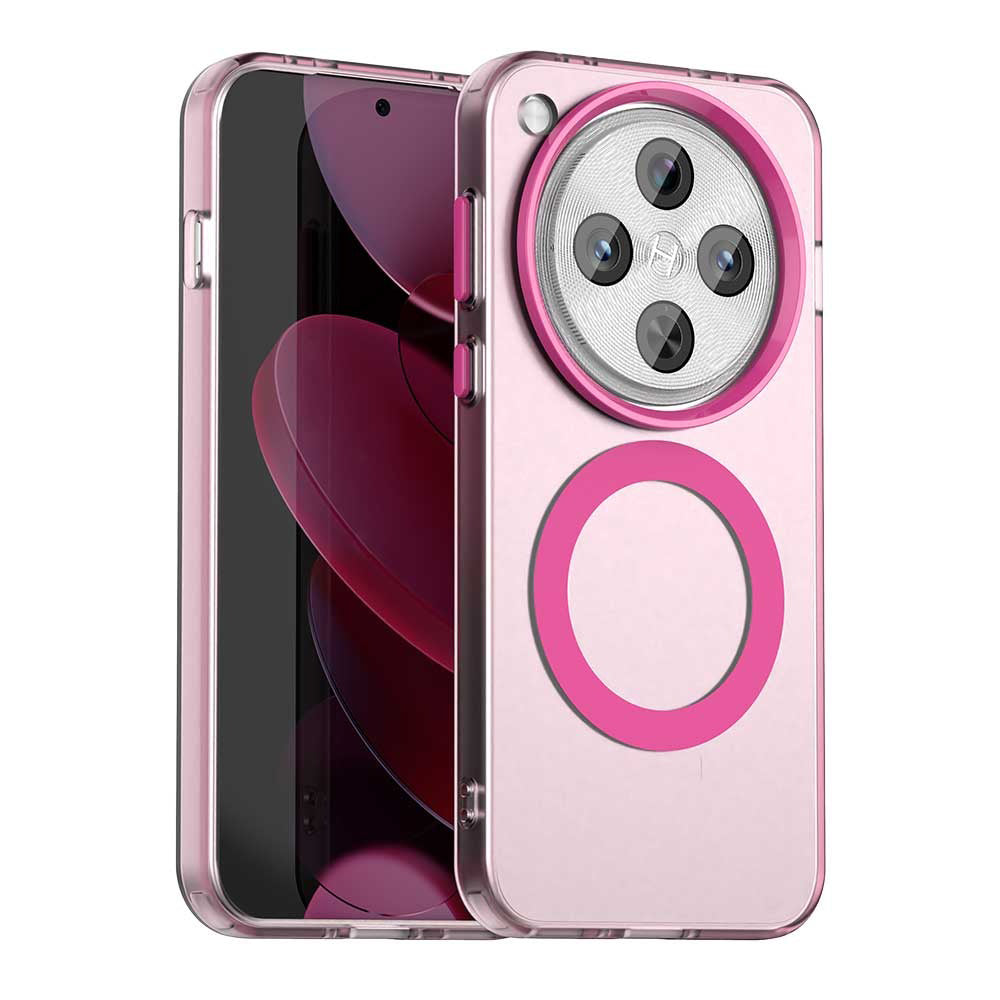 Custodia MagSafe per Oppo Find X8 Pro, Techsuit, CandyCase, Rosa