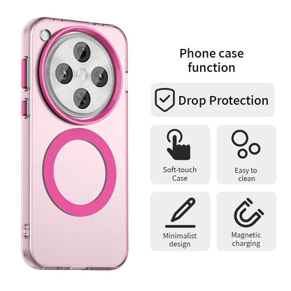 Custodia MagSafe per Oppo Find X8 Pro, Techsuit, CandyCase, Rosa