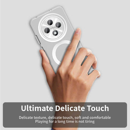 Custodia MagSafe per Oppo Reno12 FS 5G / Reno12 FS 4G / Reno12 F 4G / Reno12 F, Techsuit, CandyCase, Bianca