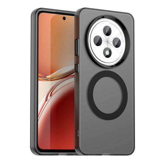 Custodia MagSafe per Oppo Reno12 FS 5G / Reno12 FS 4G / Reno12 F 4G, Techsuit, CandyCase, Nera