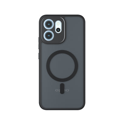 Custodia MagSafe per Oppo Reno14 FS 5G / Reno14 F, Techsuit, PureFrost, Nero Satinato