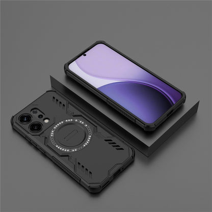 Custodia MagSafe per Oppo Reno14, Techsuit, ArmorMag, Nera