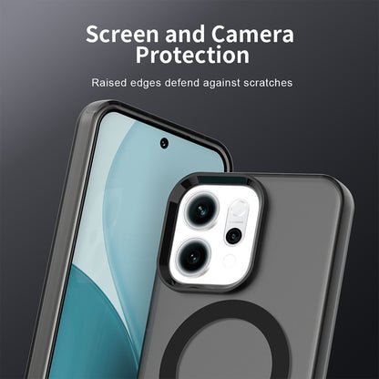 Custodia MagSafe per Oppo Reno14, Techsuit, CandyCase, Nera