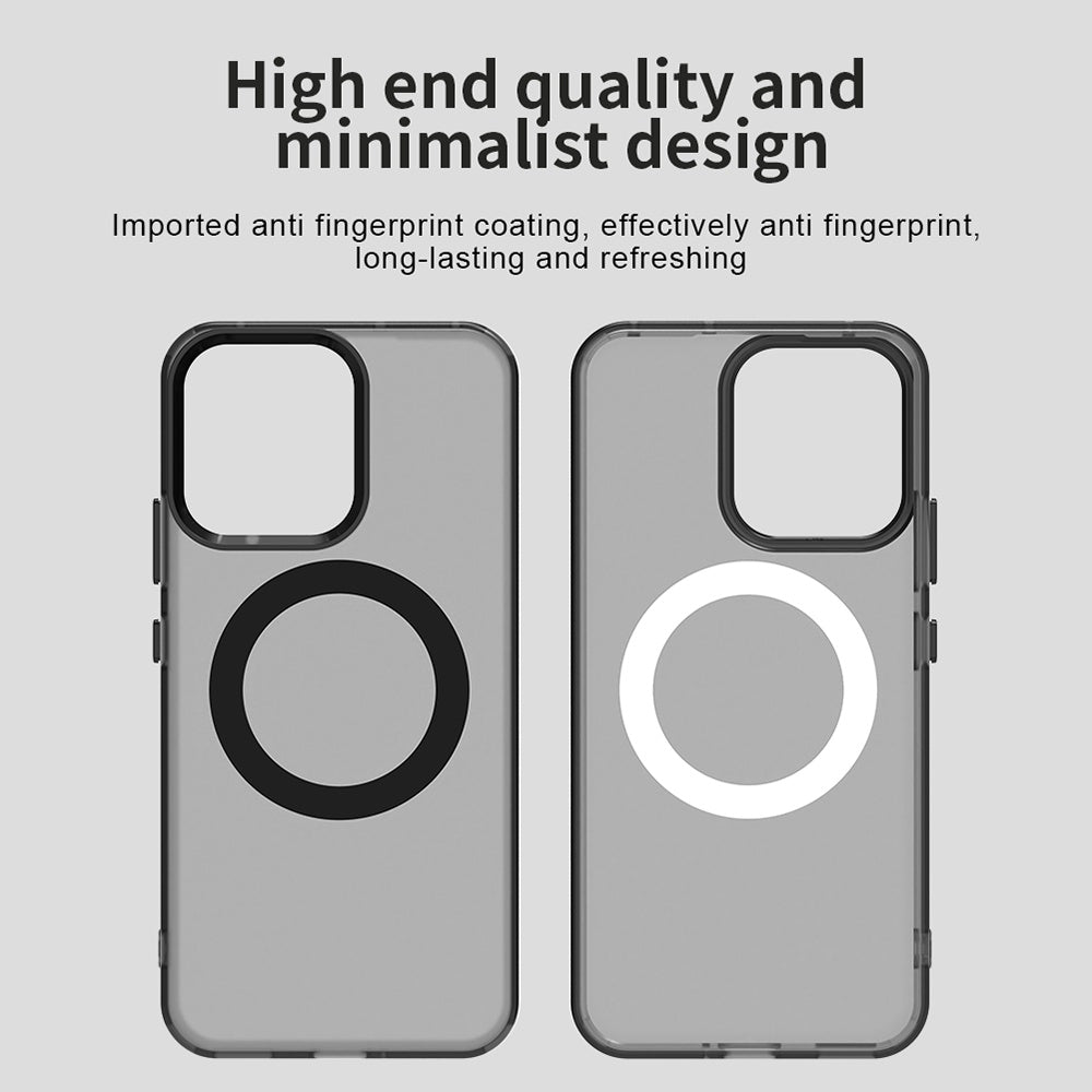 Custodia MagSafe per Oppo Reno14, Techsuit, CandyCase, Nera