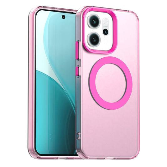 Custodia MagSafe per Oppo Reno14, Techsuit, CandyCase, Rosa