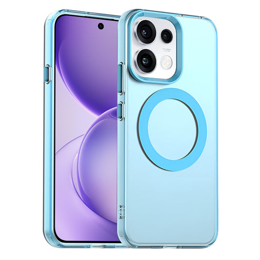 Custodia MagSafe per Oppo Reno16 F / Reno16 FS, Techsuit, CandyCase, Blu