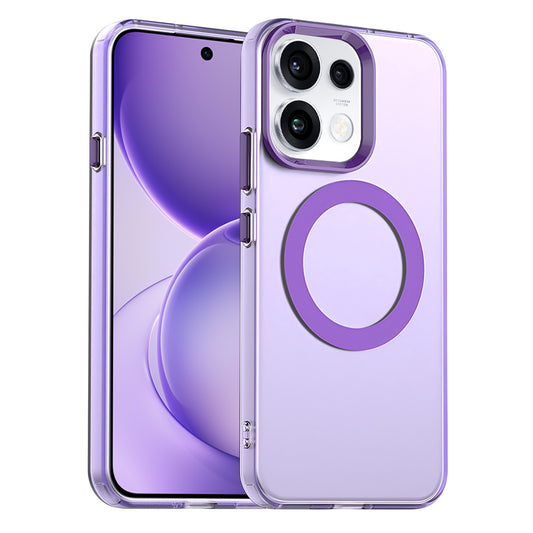 Custodia MagSafe per Oppo Reno16 F / Reno16 FS, Techsuit, CandyCase, Viola