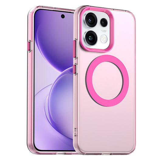 Custodia MagSafe per Oppo Reno16 F / Reno16 FS, Techsuit, CandyCase, Rosa