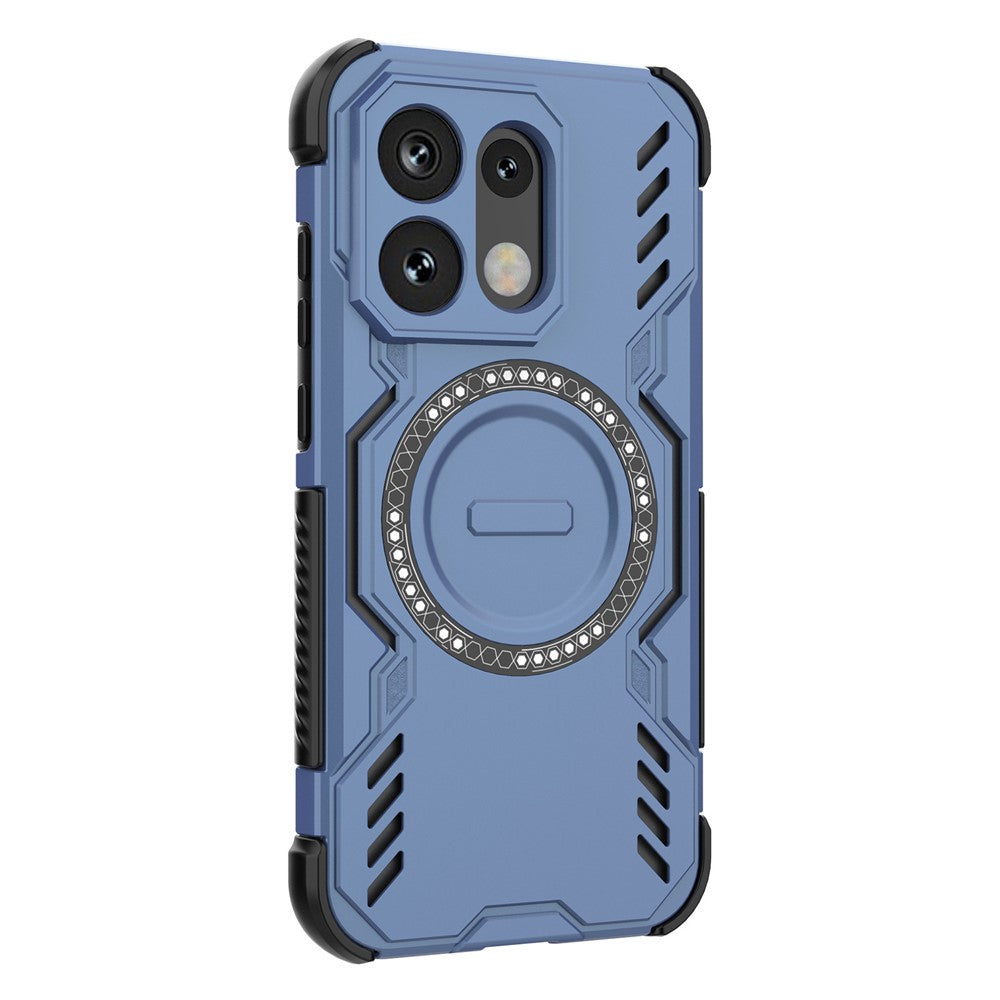 Custodia MagSafe per Oppo Reno16 / Reno16 Pro, Techsuit, ArmorMag, Blu